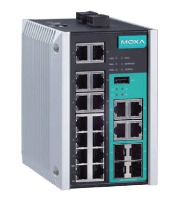 MOXA EDS-518E-MM-SC-4GTXSFP-T